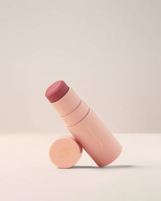EM Cosmetics So Soft Blush stick in Venetian Rose, a vintage rose cream blush for a romantic, soft-focus finish.