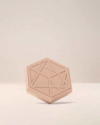 EM Cosmetics Divine Skies Eyeshadow Palette in Da Vinci, shown closed in its compact travel-friendly packaging.