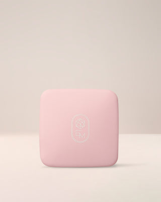 Closed compact of EM Cosmetics Pillow Plush Blush in Tickled.