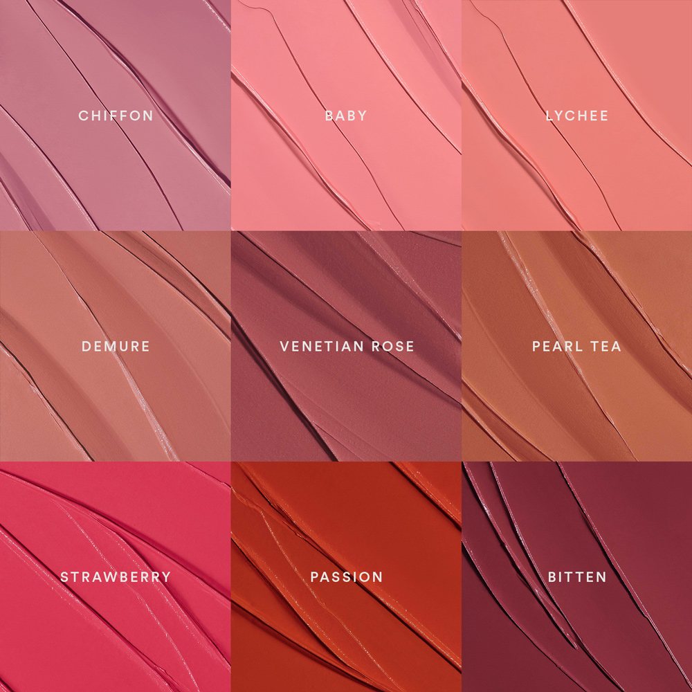 All shade swatches